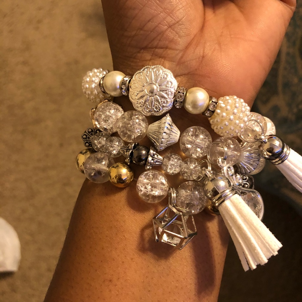 The Royal Queen Bracelets stack